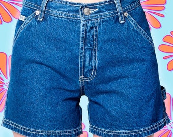 blue jean carpenter shorts