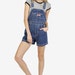 Allie Mariotte reviewed 90s Deadstock Denim Overall Shorts! ~ Blue Stonewash Denim! ~ Free US Shipping