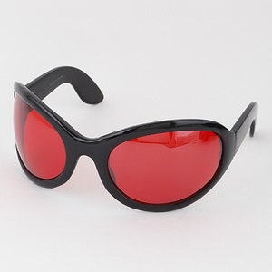 90s Deadstock Bug Eye Sunglasses: Rave Goth Rocker Style - Etsy