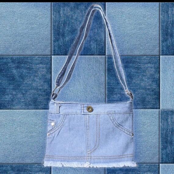 Y2K Little Denim Mini Shoulder Bag *FREE SHIPPING*