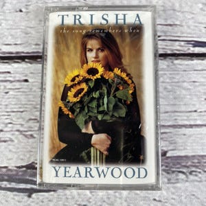 Trisha Yearwood The Song erinnert beim Kassettenband an Vintage 90er Jahre