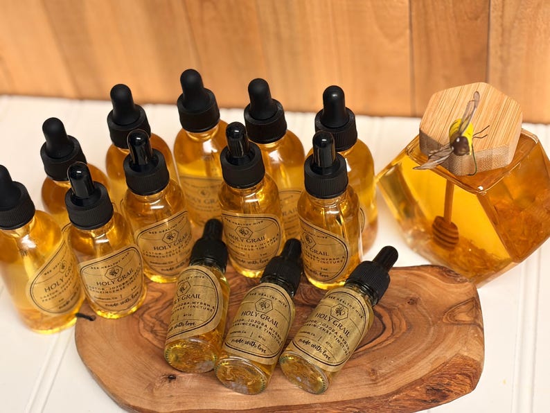 Holy Grail | Frankincense and Myrrh Anointing Oil | Sacred and Nourishing | Botanical Infusion image 12