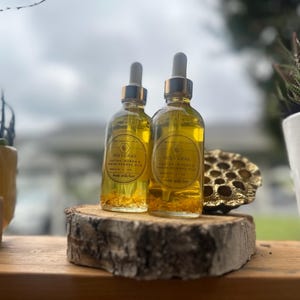 Holy Grail | Frankincense and Myrrh Anointing Oil | Sacred and Nourishing | Botanical Infusion 1.0 oz.