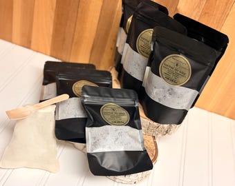 Soothe My Sole Foot Detox Soak | Magnesium,  Charcoal, Bentonite Clay | Peppermint Foot Soak | Deep Cleansing Foot Bath