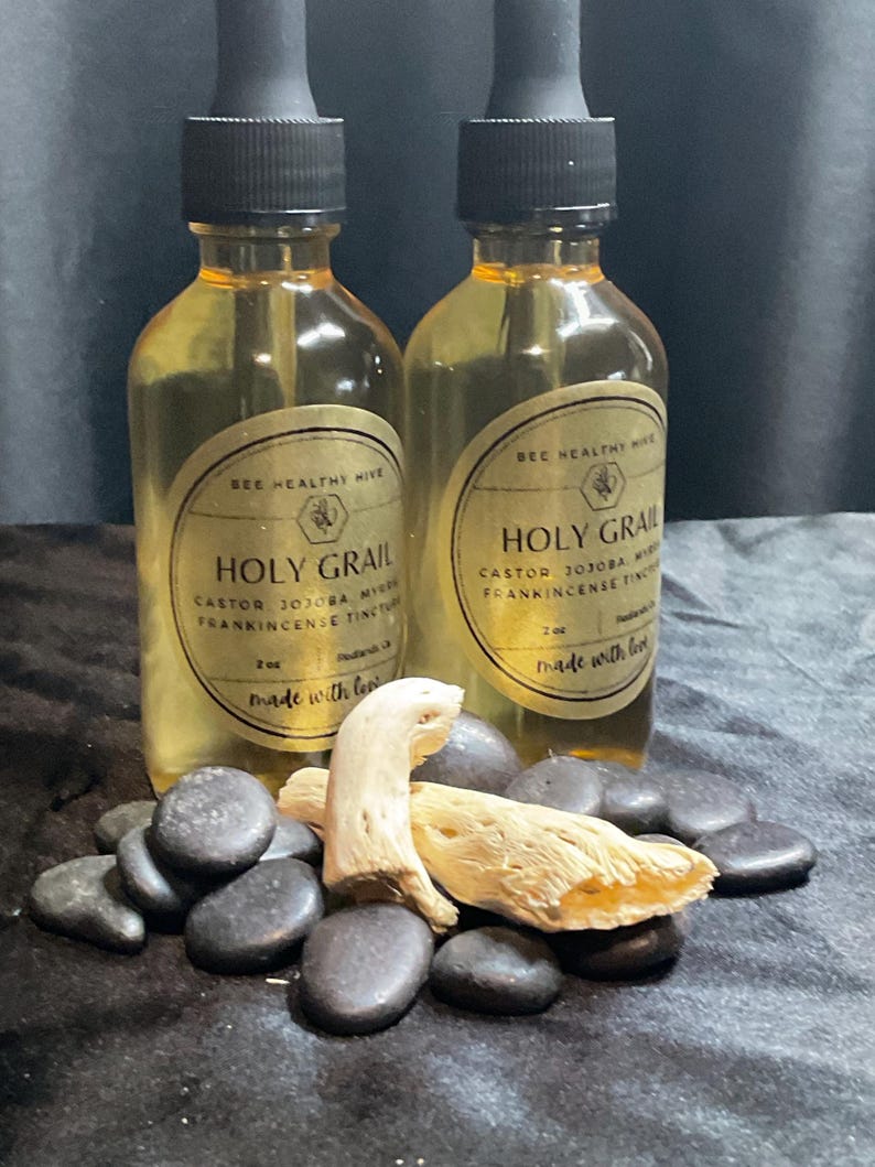 Holy Grail | Frankincense and Myrrh Anointing Oil | Sacred and Nourishing | Botanical Infusion image 9