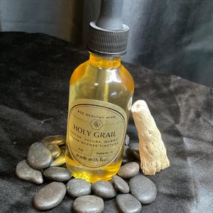 Holy Grail | Frankincense and Myrrh Anointing Oil | Sacred and Nourishing | Botanical Infusion image 8