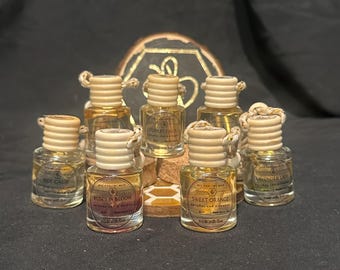 Difusor de coche con aroma a colmena: ambientador natural con aceites esenciales (8 ml)