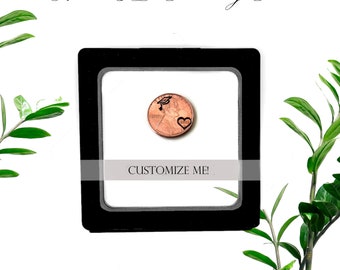 3D Floating Frame Graduation Gift! 2024 Stamped Penny. Congrats Grad. Customized Graduate Gift. Personalized grad gift. Gift for grad. Grad