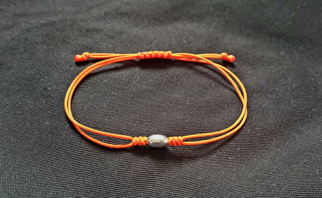 Laraco Jewellery Sterling Silver Rice Bead Macrame Friendship Snake