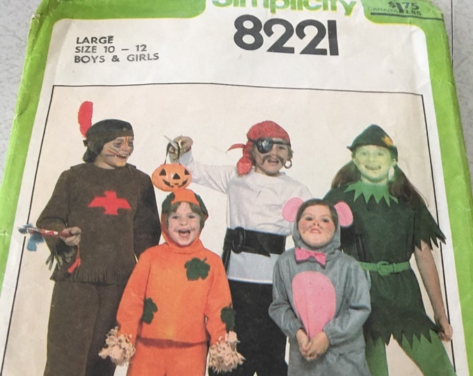 Vintage costume pattern