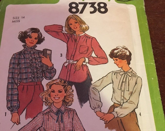 Vintage blouse sewing  pattern