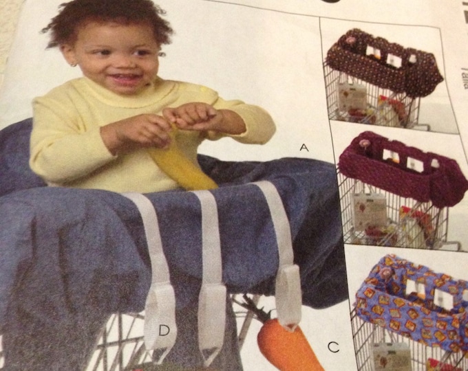 Grocery cart liner pattern