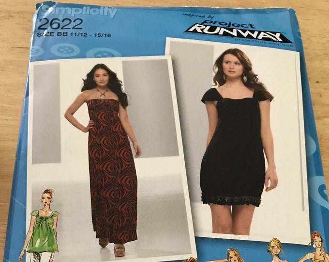 Project Runway dress pattern