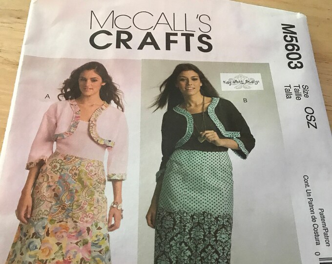 Skirt and bolero pattern