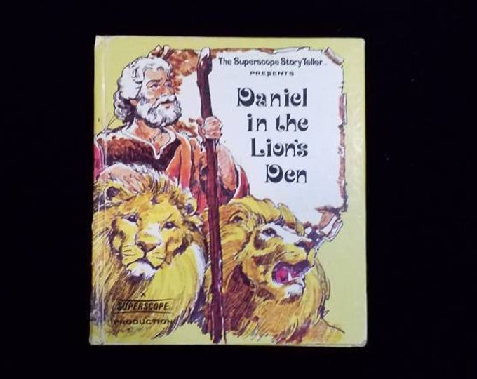 Daniel In The Lion's Den children's book.  Religious Bible stories for kids.