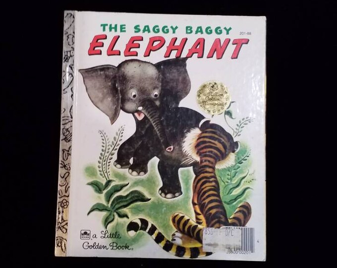 The Saggy Baggy Elephant Little Golden Book.  Kids book