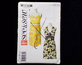 See & Sew New Apron Sewing Pattern