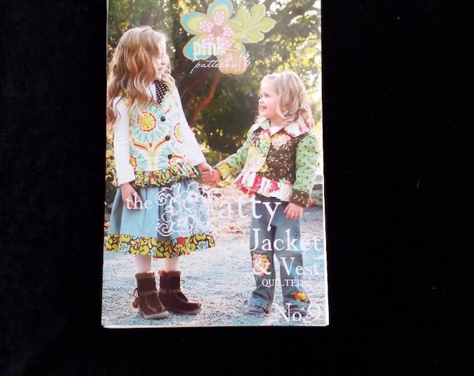 Girls patchwork jacket sewing pattern