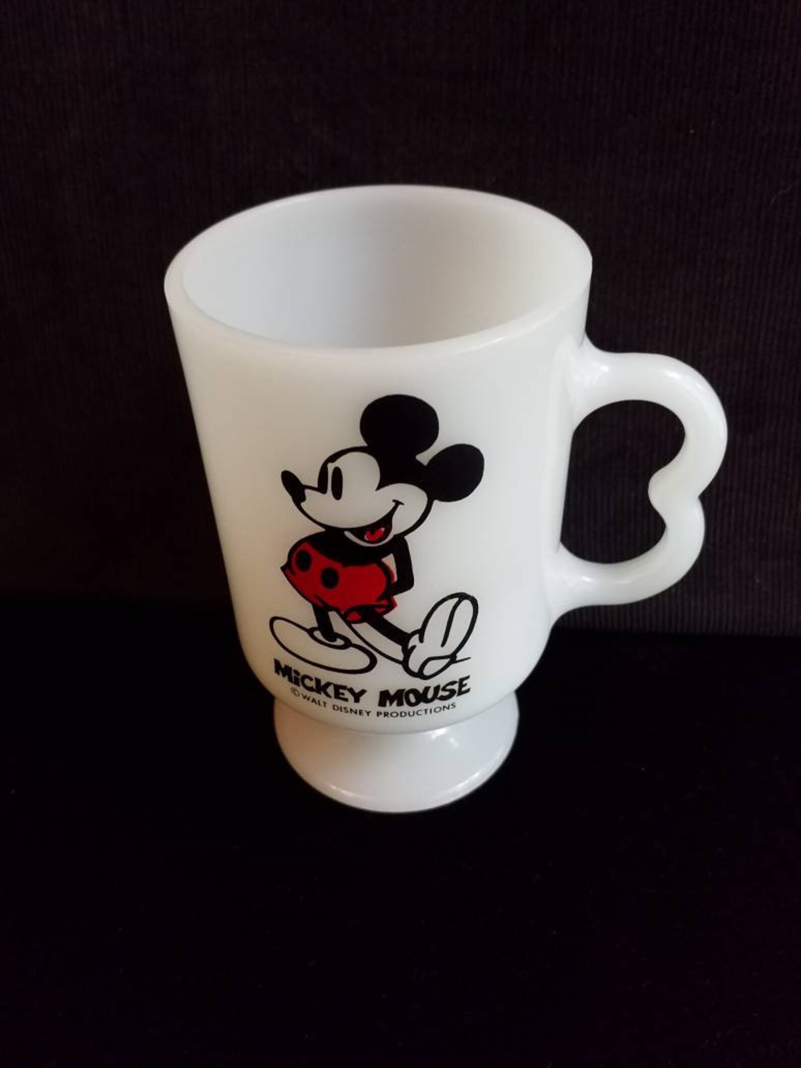 Vintage Coffee Mug Classic Disney Mickey Mouse Pedastal Mug. Etsy UK