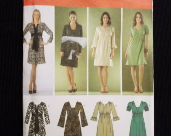Simplicity 3622 Ladies knit dress sewing pattern.  New