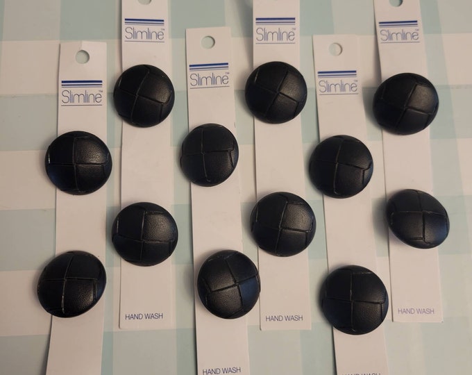 Black Slimline button lot