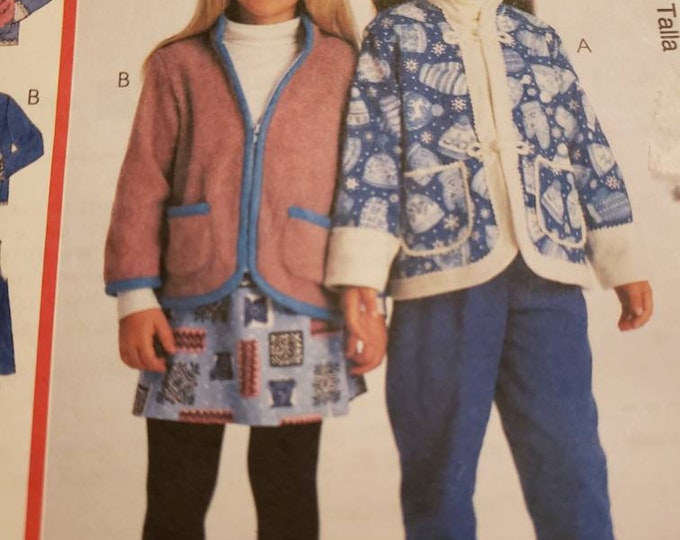 McCalls girls outfit sewing pattern
