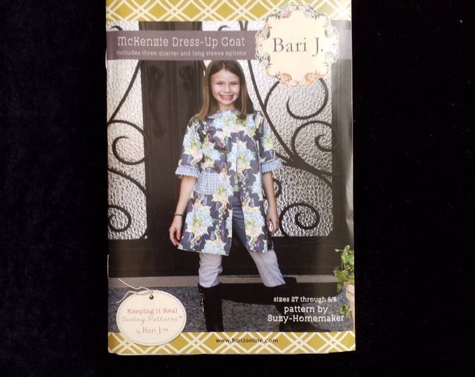 Bari J. McKenzie dress up coat sewing pattern