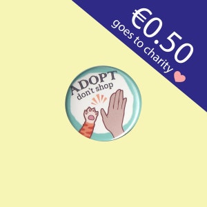 Adopt Don't Shop Button