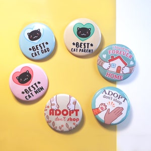 Adopt Don't Shop Button image 2