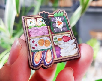 Osechi Ryori Bento Pin (Mussels)