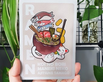 Ramen Mini Print