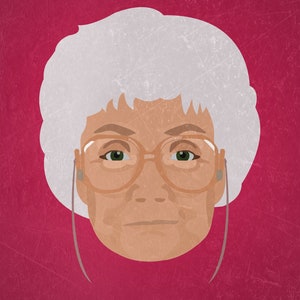 Minimalist Print inspired by Sophia Petrillo from The Golden Girls