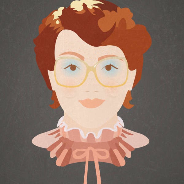 Minimalist Print inspired by Barb from Stranger Things