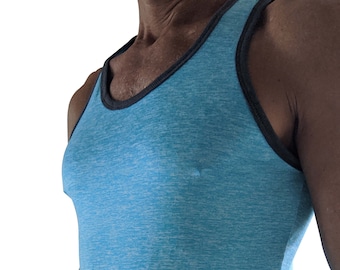 Mens Performance Fit Active Tank with 4-way Stretch!
