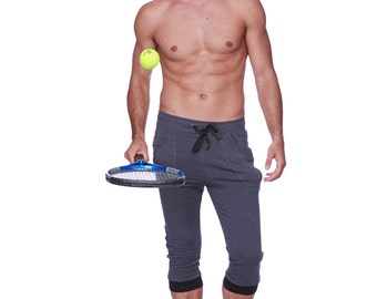 Mens Cuffed Yoga Pants