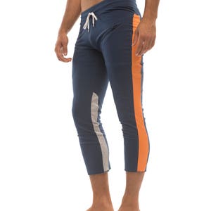 4/5 Zipper Pocket Capri Yoga Lounge Pants