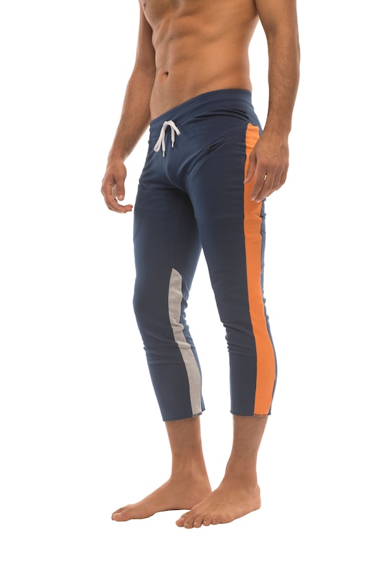 4/5 Zipper Pocket Capri Yoga Lounge Pants 