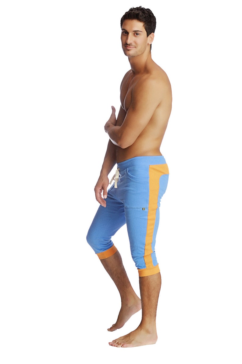 Mens Cuffed Yoga Pants