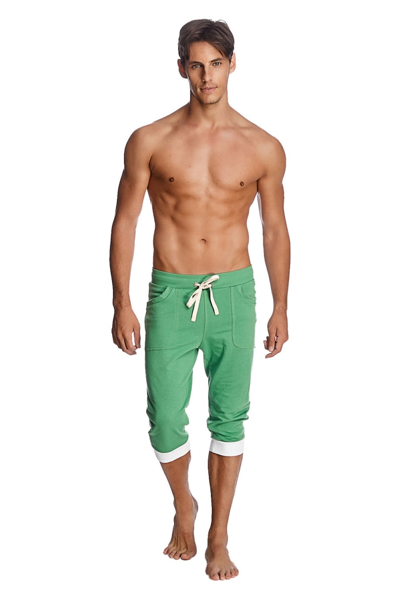 Mens Cuffed Yoga Pants