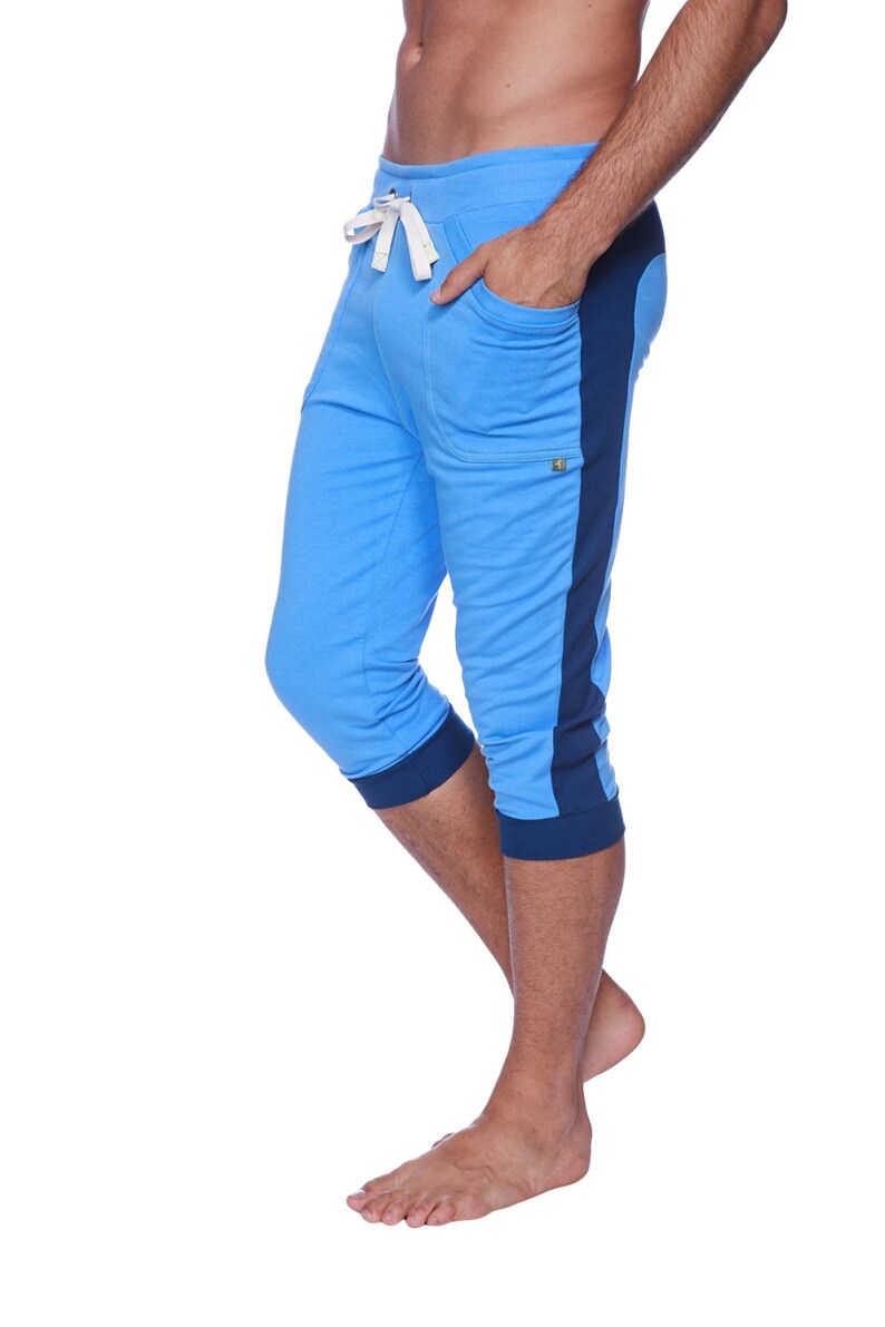 cuffed yoga trousers