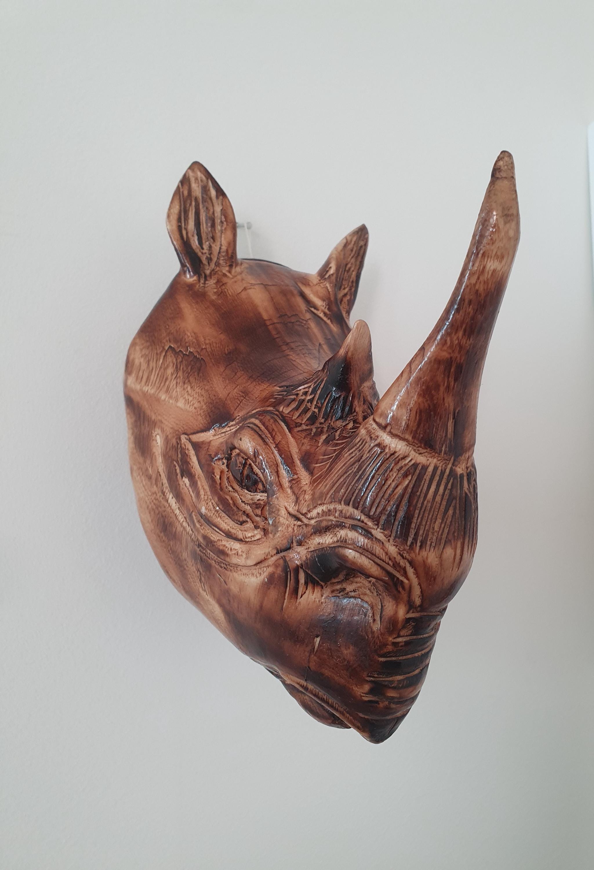 Vintage Wooden African Animals - Etsy