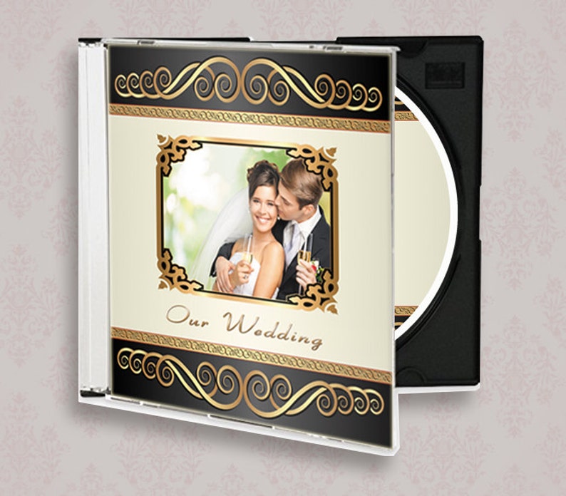 Custom Printed DVD CD Slimline Square Case With Disc. Personalized
