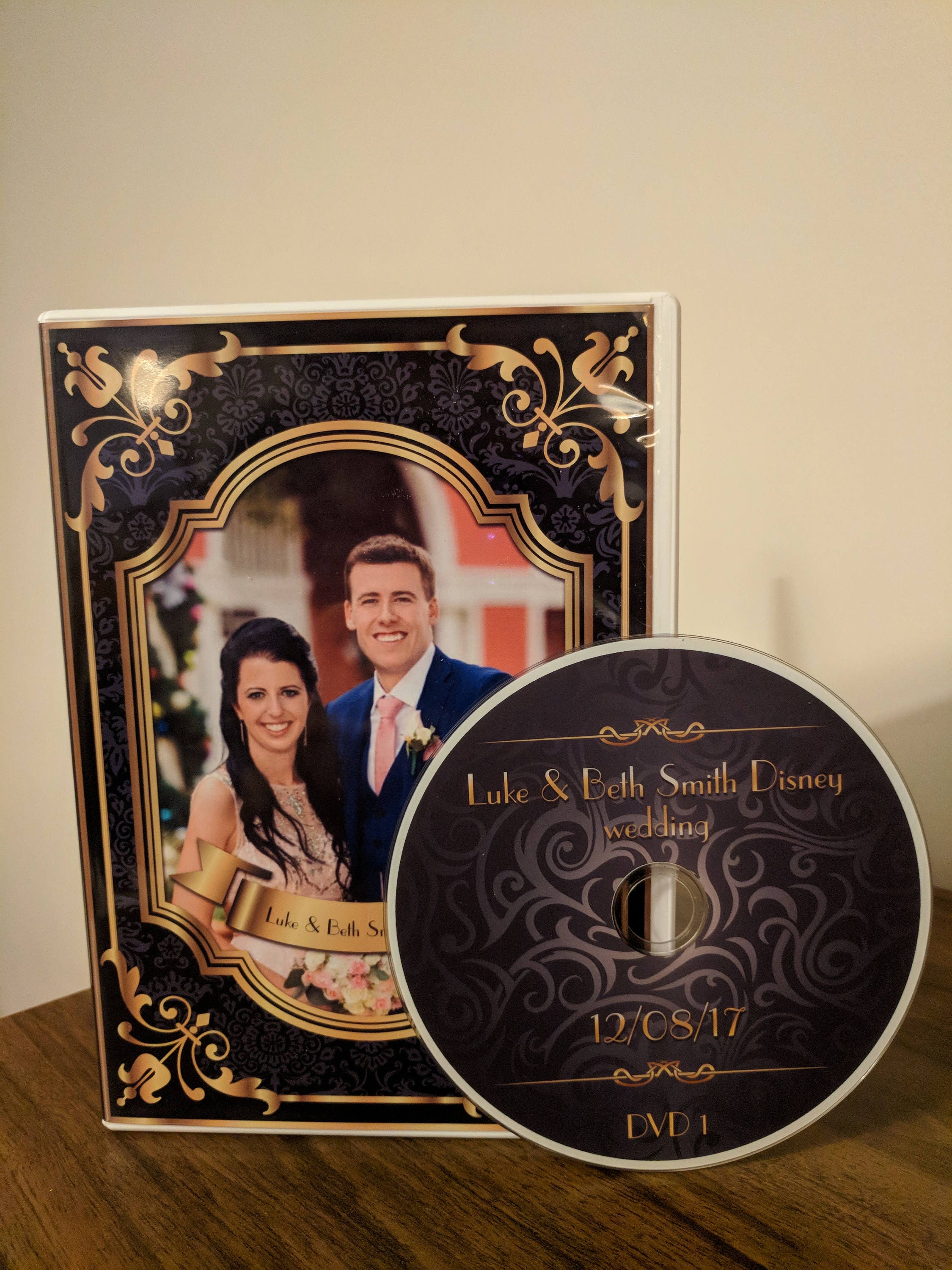 Custom CD Box, Personalised DVD Case, Including Disc. Your Image & Text