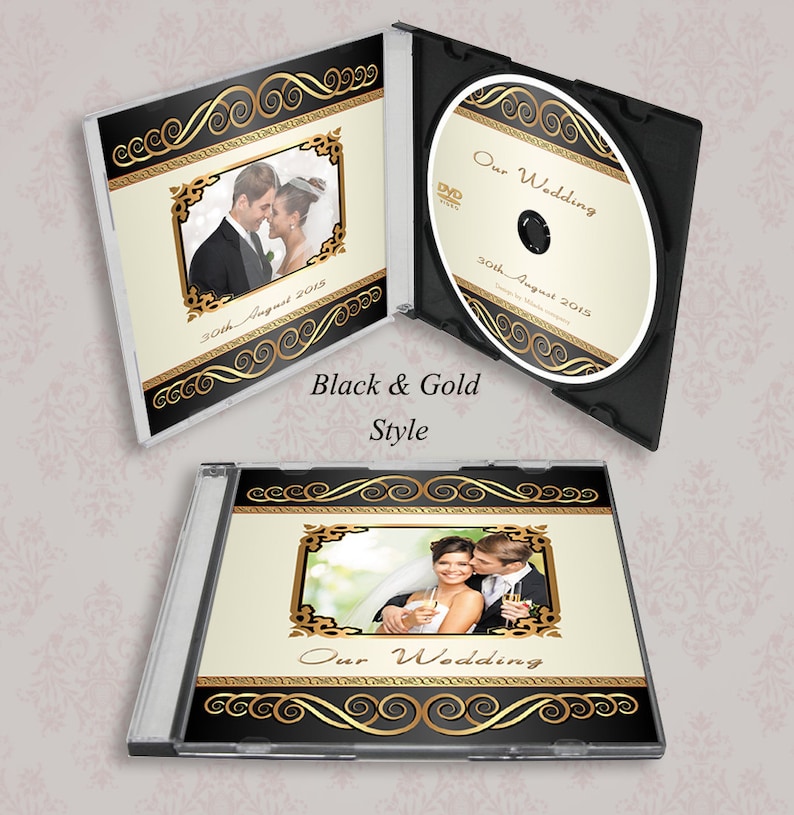 Custom Printed DVD CD Slimline Square Case With Disc. Personalized