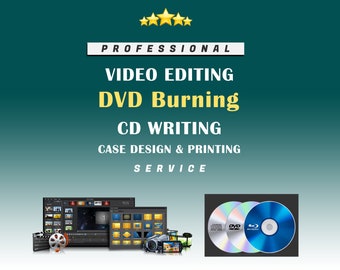 Edición de video / Grabación de DVD / Grabación de DVD / Video doméstico / Videos de bodas / Creación de CD / Grabación de CD / Diseño de caja de DVD / Disco