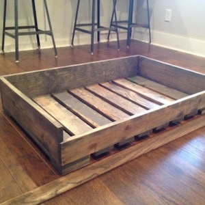 Rustic dog bed ideas sales