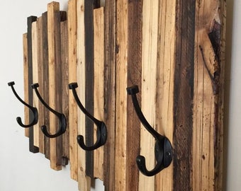 Coat rack,entryway organizer, hall organizer,key holder,wall coat rack,hanging coat rack,coat raack with shelf,rustic coat rack