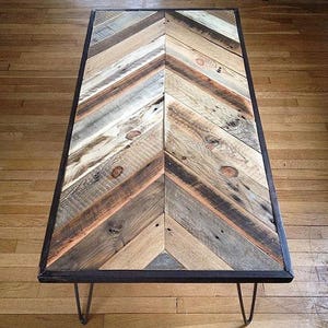 Chevron shutters,chevron tabletops,rustic shutters, indoor shutters,outdoor shutters,chevron head boards,headboard,barn door,saloon door image 2