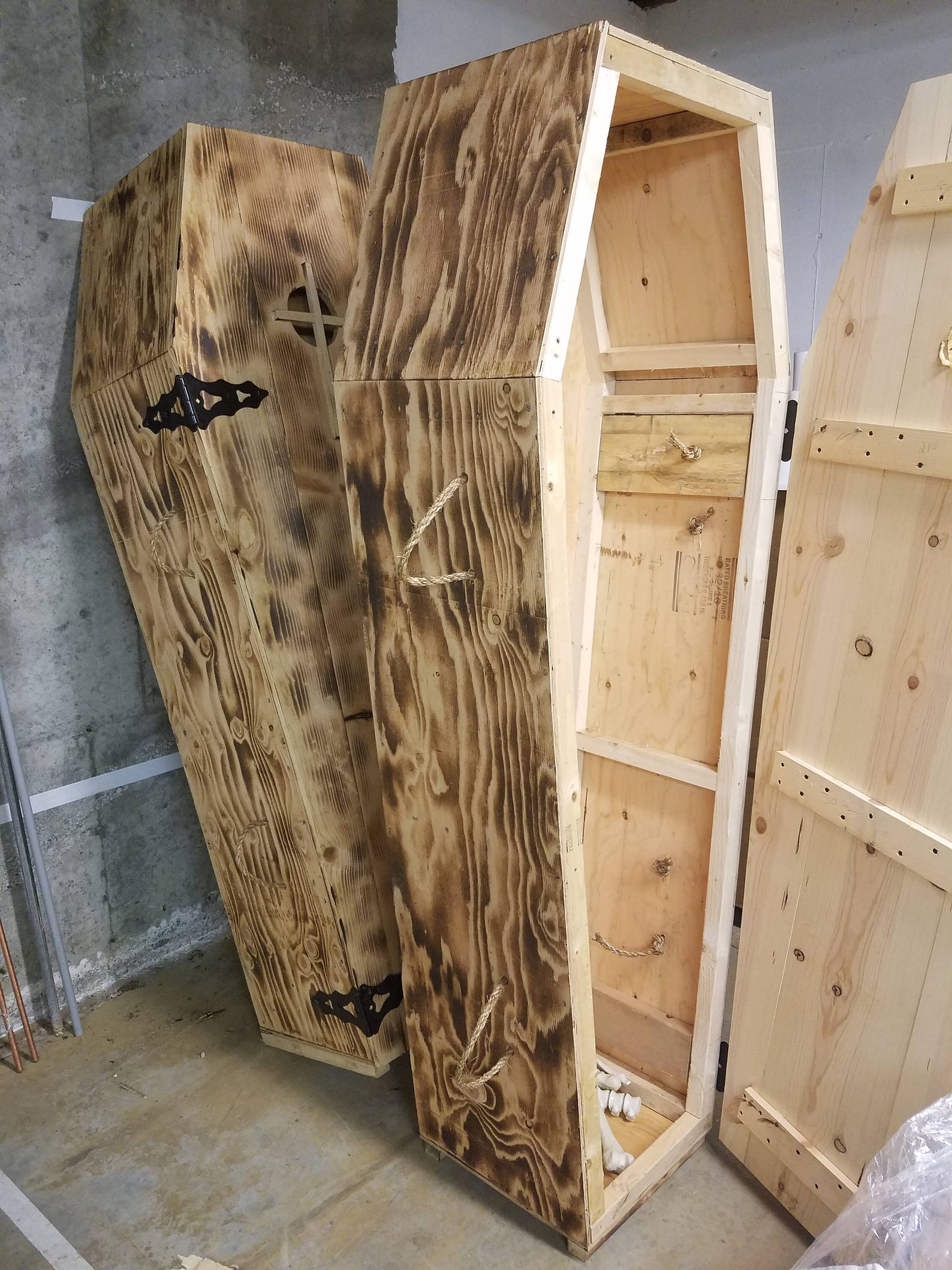 Rustic Coffin Coffin, Rustic Coffin,casket,primitive Casket,rustic Casket,coffee ...