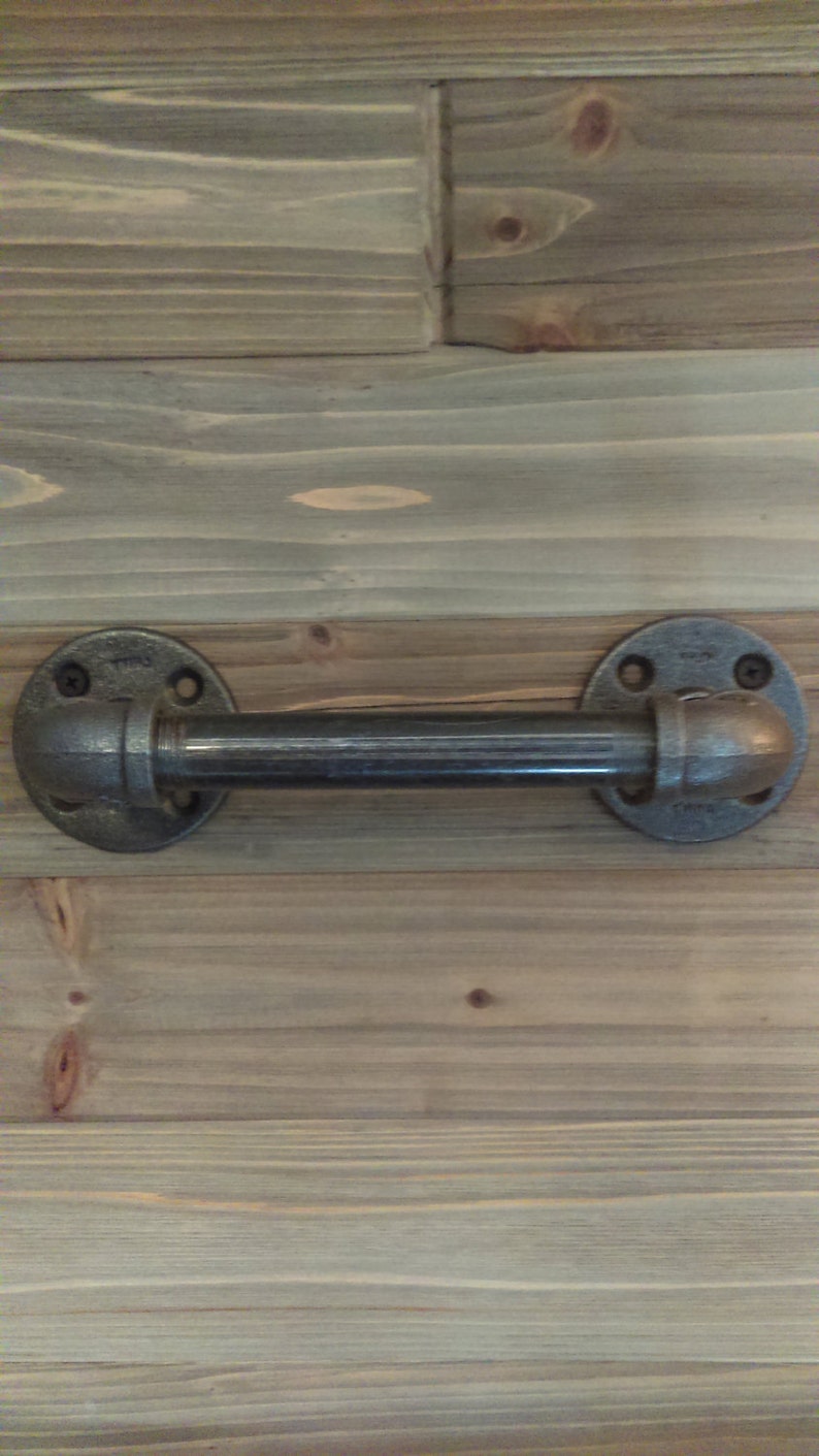 towel rod Rustic Cottage Chic style 12 Bathroom Pipe Hand Towel Holder towel rack